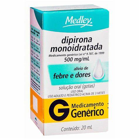 dipirona monoidratada 500mg para dor de dente